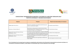 "incorporaci&oacute;n de maestros y doctores en la industria