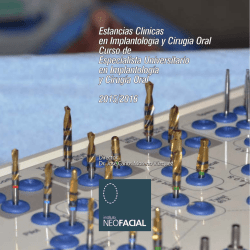 Estancias Cl&iacute;nicas en Implantolog&iacute;a y Cirug&iacute;a