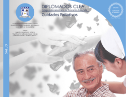 Cuidados Paliativos DIPLOMADOS CLEA