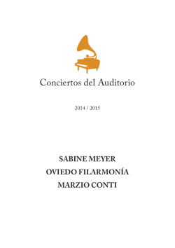 Informaci&oacute;n  - Oviedo Filarmon&iacute;a