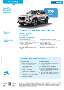 HyundAi TuCson Tecno CRdi 115 CV 4x2 Cambian