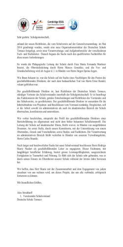 Nuevo Director Ejecutivo