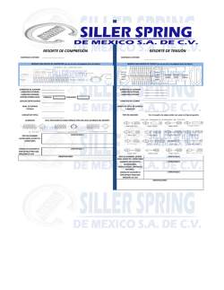 resorte de compresi&oacute;n resorte de tensi&oacute;n