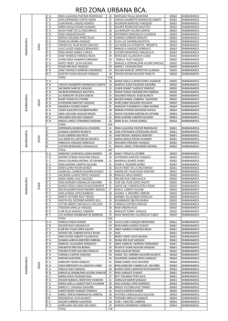 RED ZONA URBANA BCA.