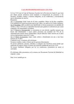 CAJA DE PENSIONES SOCIALES