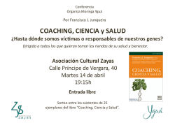 COACHING, CIENCIA y SALUD