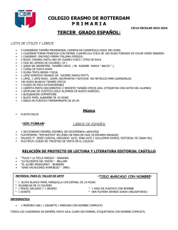 3 - Colegio Erasmo de Rotterdam