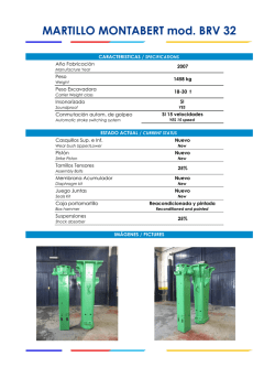 MARTILLO MONTABERT mod. BRV 32