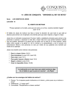 Descargar Lecci&oacute;n 15 - Comunidad Cristiana Conquista