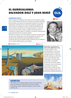 El SurrEaliSmo: Salvador dal&iacute; y Joan mir&oacute;
