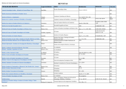Cat&aacute;logo de Revistas - Instituto Argentino de Ciencias Geneal&oacute;gicas