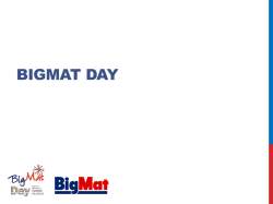 Informe Situaci&oacute;n BigMat Day