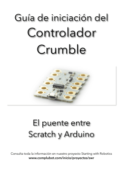 Gu&iacute;a de iniciaci&oacute;n del Controlador Crumble (ES032015)