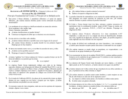 ACTIVIDAD No. [1]: CONTEO Principio Fundamental del Conteo o