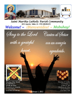 Untitled - Saint Martha Catholic Community