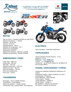GIXXER 150.cdr - SUZUKI MOTOS MORELIA
