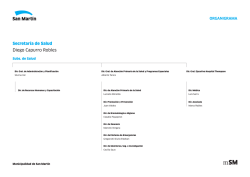 Secretar&iacute;a de Salud Diego Capurro Robles