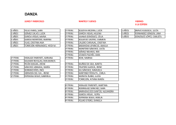 Danza - APA Carpe Diem