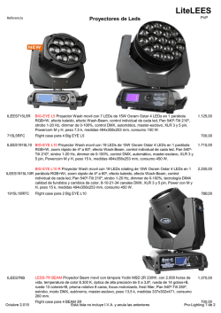 Cat&aacute;logo LiteLEES