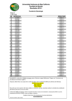 Universidad Aut&oacute;noma de Baja California Facultad de Idiomas