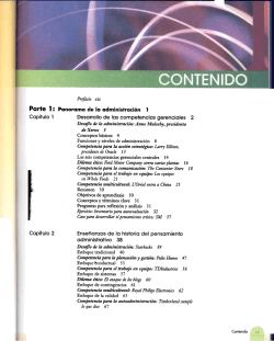 Parte 1: Panorama de la administraci&oacute;n 1 Cap&iacute;tulo 2