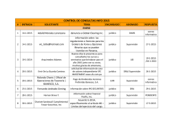 N&uacute;mero de solicitudes resueltas y negadas