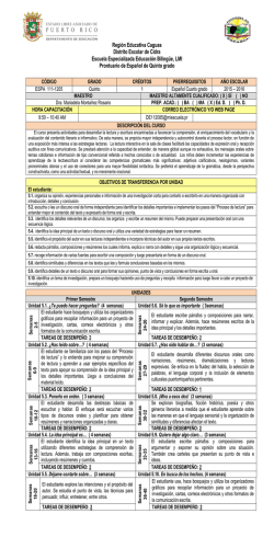 Regi&oacute;n Educativa Caguas Distrito Escolar de Cidra Escuela