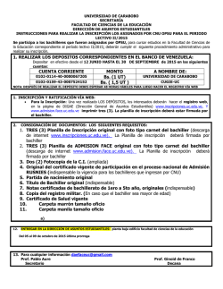 1. REALIZAR LOS DEPOSITOS CORRESPONDIENTES EN EL
