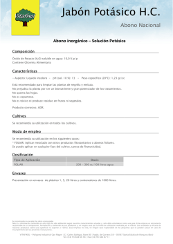 Jab&oacute;n Pot&aacute;sico H.C