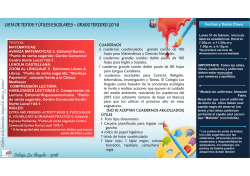 tercero - Colegio Los Angeles