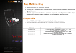 Malet&iacute;n profesional en una presentaci&oacute;n exclusiva. &bull; Compuesto por