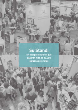 Su Stand: - Feria del Vino y Alimentaci&oacute;n Mediterr&aacute;nea