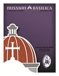 JUBILEE YEAR OF MERCY
