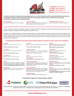 presentaci&oacute;n - Turbo Tijuana