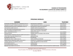 PERSONAS MORALES NOMBRE GIRO TELEFONO