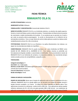 ficha t&eacute;cnica rimaxato 35,6 sl