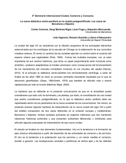La nueva dial&eacute;ctica centro-periferia en la ciudad postgentrificada