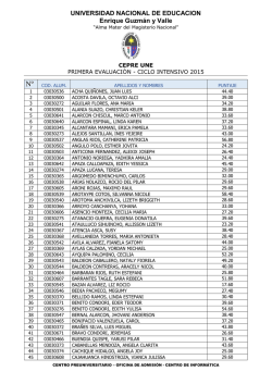 UNIVERSIDAD NACIONAL DE EDUCACION Enrique Guzm&aacute;n y Valle