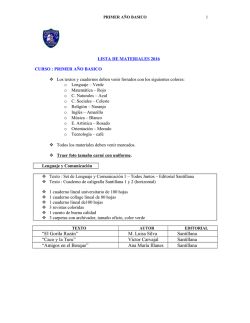 &ldquo;El Gorila Raz&aacute;n&rdquo; M. Luisa Silva Santillana &ldquo;Caco y la Turu&rdquo; V&iacute;ctor