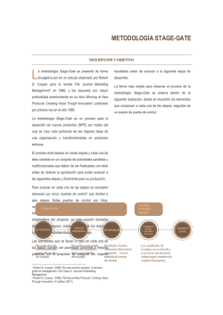 METODOLOG&Iacute;A STAGE-GATE - Habilidades para innovar