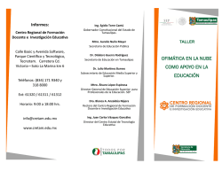 ofim&aacute;tica en la nube como apoyo en la educaci&oacute;n