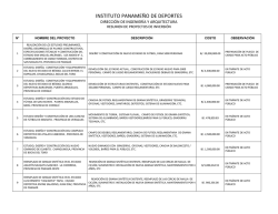 proyectos de inversi&oacute;n