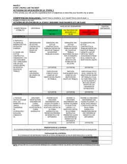 ingles 2 2015 rubrica actividad de aplicacion etapa 1
