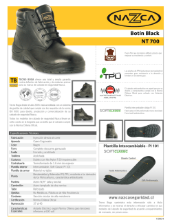 NT 700 Bot&iacute;n Black