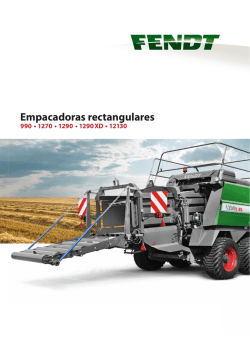 Empacadoras rectangulares