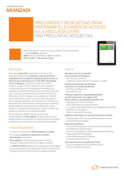 PREgUNtAS y RESPUEStAS PARA PREPARAR EL ExAMEN DE