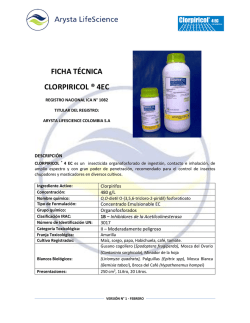 CLORPIRICOL4EC - INSECTICIDA
