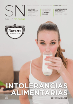Revista Marzo - Herbolario Navarro