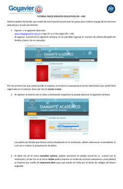 Se&ntilde;ores padres de familia, por medio de este tutorial encontrar&aacute;n