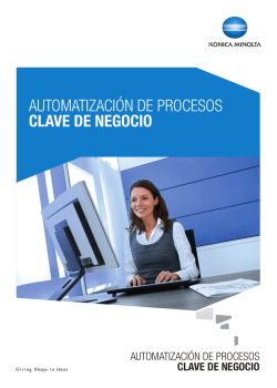 Automatizaci&oacute;n de procesos clave de negocio